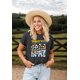 thumbnail image 2 of Camiseta Eatbook You've Got A Friend para mujer gris oscuro, 2 of 5