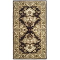 thumbnail image 2 of Safavieh Heritage Braganza Oriental Wool Area Rug, Espresso/Ivory, 2'3" x 4', 2 of 9
