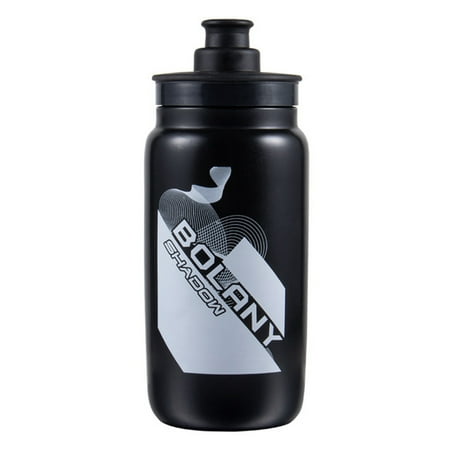 

BOLANYA 600ML Mountain Bike Water Bottle Leak Proof Road Bike Kettle Portable Sports Bottle Riding Fitness Cup Black