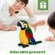 thumbnail image 4 of Loro de peluche, juguete de pájaro, juguete de pájaro, loro de peluche, regalo de cumpleaños para niños, premio para el aula., 4 of 8