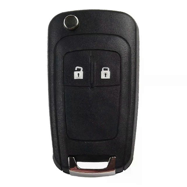 2-Button Folding Key Housing Replacement Folding Key For Opel Adam Astra J Cascade For Opel Mokka For Opel Insignia