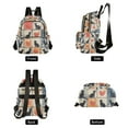 thumbnail image 4 of FORMRS Mini Backpack Purse for Women Travel Daypack Casual Shoulder Bag, Cats and Hearts, 4 of 7