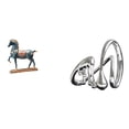 thumbnail image 1 of Figura de caballo,Figura de caballo Escultura animal coleccionable,Adorno de centro de mesa con estatua de caballo de resina,Estatua de arte abstracto,Estatua de resina para decoración del, 1 of 8