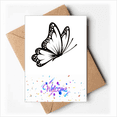 thumbnail image 1 of Simple Vintage in Black Welcome Back Greeting Cards Envelopes Blank, 1 of 3