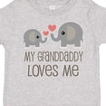 thumbnail image 4 of Inktastic Grandaddy Loves Me Elephant Boys or Girls Toddler T-Shirt, 4 of 5