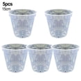 thumbnail image 1 of Clear Nursery Pots for Easy Monitoring & Transplanting - Sturdy & Reusable!, 1 of 8