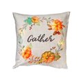 thumbnail image 1 of Led Coussin De Velours (Réunissez Couronne) (18 X 18) - Set of 2, 1 of 2