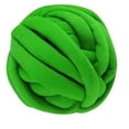thumbnail image 4 of Hilo grueso para tejer a mano, suave, súper voluminoso, gigante, lavable, para hacer tú mismo Verde, 4 of 9