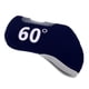 thumbnail image 1 of Funda protectora para cabeza de putter de hierro de lujo para palos de golf deportivos, de 48 degree a 60 degree 60 grados azul marino, 1 of 7