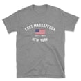 thumbnail image 1 of East Massapequa New York Patriot Men's Cotton T-Shirt, 1 of 1