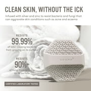 Sud Scrub® Silicone Face Scrubber, Gentle Face Exfoliator For Sensitive Skin, Facial Cleansing Brush For Acne, Clay