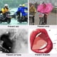 thumbnail image 4 of 20 Stück Gesichtsschutz Visier mit 3 Halterungen, UNTIRE Anti Fog Schutzvisier Face Shield Vollgesichts und Augenschutz, Transparentes Gesichts Schutzschild mit verstellbarem Gummiband Ormromra LL-1370, 4 of 4