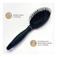 thumbnail image 3 of Cepillo para cabello PERKS Signature Professional Series Acolchonado ovalado, negro, 3 of 4