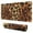 Orange and Brown, variant on Long Mouse Pads for Desk,Orange and Brown Leopard Pattern Desk Mats on Top Of Desks, Desk Mouse Pad Extra Large with 3mm Non-Slip Base and Stitched Edge for Gaming,Office,Work,Home 35.4"x15.7"