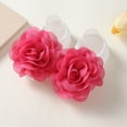 thumbnail image 3 of Newborn Baby Girls Flower Headbands & Sock Set Baby Floral Decor Flower Hair Band Hair Accessories for Newborns Infants Toddlers Photograph, 0-2 Years, 3 of 3