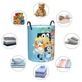 thumbnail image 4 of Johaoi Bluey Pattern Round Large Laundry Basket -Storage Basket - Toy Storage Basket, Perfect as Hamper, Kids Room Storage, and Toy Containment-, 4 of 6
