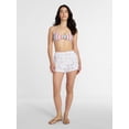 thumbnail image 2 of Time and Tru Women's and Women's Plus Cotton Crochet Coverup Shorts, Sizes XS-3X, 2 of 5
