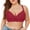 Red, variant on Vedolay Bras For Women Women's Plus Size Support Bra Wirefree,WH2 48