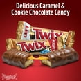 thumbnail image 2 of Sweetside Candy Twix Fun Size Left and Right, 2lb Bulk pack, Individually Wrapped Caramel Chocolate Bars for Sharing, Parties, Events, 2 of 9