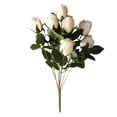 thumbnail image 1 of Ramo de flores de simulación de capullo de rosa artificial de 9 cabezas, ramo de novia, fiesta de boda, flor falsa, beige sidaley HA7318-01B, 1 of 6