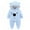 Blue Bear, variant on Baby Newborn Snowsuit One-Piece Romper Winter Coat Jumpsuit Snowsuit Bodysuit for Infant Girls Boys 0-2 Months