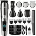 thumbnail image 1 of Brightup Beard Trimmer for Men 1 Grooming Kit, USB Rechargeable & LED Display, 1 of 5
