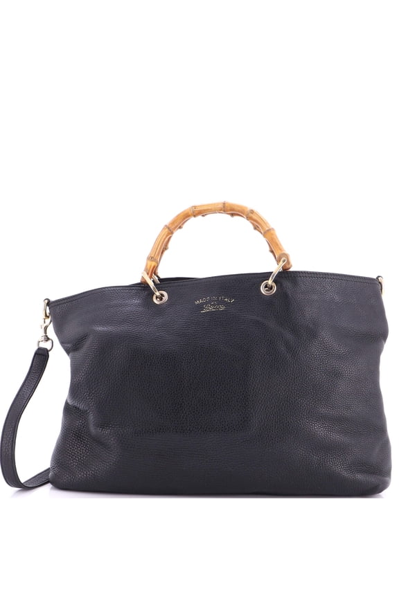 Pre-Owned Bamboo Shopper Tote Leather Large By Rebag