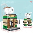 thumbnail image 2 of Stackable Building Blocks Toy With 8 Pieces Set For Improving Hands-on Ability Of Boys And Girls, Featuring City Street View, 2 of 5