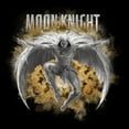 thumbnail image 2 of Boy's Marvel: Moon Knight Jumping Into Action  Graphic Tee Black Small, 2 of 5