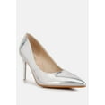 thumbnail image 6 of Poudre Metallic Patent Faux Leather Pumps, 6 of 10