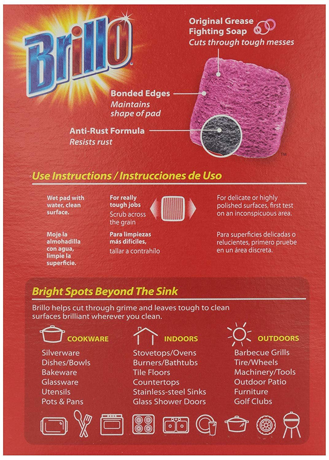 Brillo® Steel Wool Soap Pads, 10 ct - Fry's Food Stores