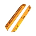 thumbnail image 3 of Almencla 2Pcs 1/12 RC Car Chassis Mud Guards Side Trails Bar DIY Modified Professional Aluminum Alloy Upgrade for Wltoys 124018 124007 Gold, 3 of 8