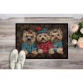 thumbnail image 2 of Carolines Treasures PPP3291JMAT Yorkshire Terrier Yorkie Christmas Elves Door Mat Indoor Rug or Outdoor Welcome Mat, 2 of 4