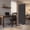 Iron, variant on DECOLAB Freestanding Room Divider, Portable Room Separation Panel Wall for Office, Home, Studio Apartment, Classroom, 29"x65", Rock