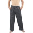 thumbnail image 1 of Pantalones de pijama de franela para hombre - Cómodos pantalones de algodón para dormir o descansar Adepaton CJWUS-3401, 1 of 4