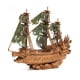 thumbnail image 1 of Kit de rompecabezas 3D de madera con diseño de barco pirata holandés volador para adultos, 1 of 7