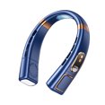 thumbnail image 4 of L25MAX Ventilador Cuello Portátil USB Mano LED Pantalla Digital Recargable Sin Aspas Mini Ventilador Eléctrico (actualización Azul) L25 Ultimate Blue, 4 of 6
