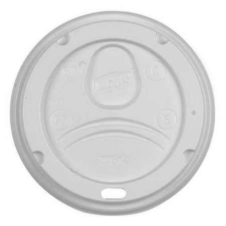 Hot Cup Dome Lid, White ,Dixie, D9542