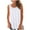 White, variant on XMMSWDLA Womens Tank Tops Crew Neck Solid Color Casual Loose Fit Summer Sleeveless Basic Tee Shirts Blouse Red Maternity Tank Tops Women