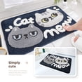 thumbnail image 3 of Cute Cat Bathroom Mat, Extra Soft and Absorbent Bath Rugs, Machine Wash Dry, Non-Slip Carpet Mat for Tub, Shower, and Bath Room, 20x31, Cat, 3 of 7