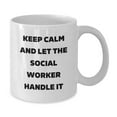 thumbnail image 2 of Funny Social Worker White Coffee Mug Gifts for Men and Women from Friends and Family this Christmas, 2 of 4
