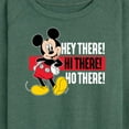 thumbnail image 3 of Mickey & Friends - Hey There! Hi There! - Women's Lightweight French Terry Long Sleeve Shirt, 3 of 5