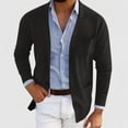 thumbnail image 2 of GuangCheng George Mens Slim Fit Jackets,Casual,Lightweight,Business Versatile Coat,Blazer with Pocket,Dark Gray,M, 2 of 6