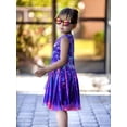 thumbnail image 3 of Aideaone Girls Dress Kids Sleeveless Mermaid Birthday Sundress for 4-13 Years, 3 of 6