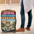 thumbnail image 4 of I Like Fishing, and My Scottish Fold, and Maybe 3 People. Happy Father's Day Travel Luggage Cover Cat Lover Kitten Owner Gifts Suitcase Dust Protective Decor - 00004, 4 of 5