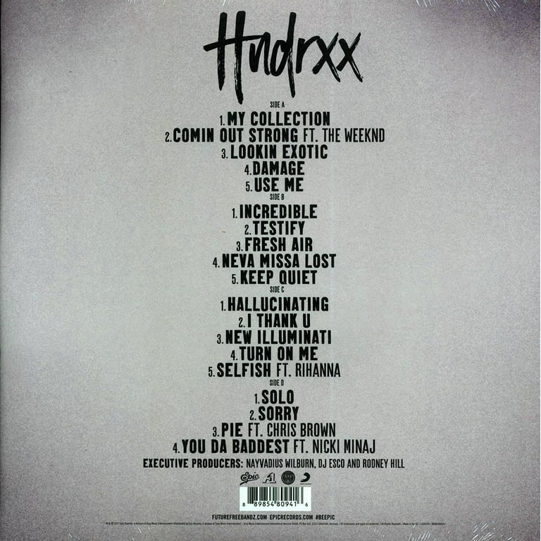 Future - HNDRXX - Music & Performance - Vinyl - Walmart.com