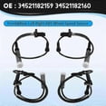 thumbnail image 4 of unique 4Pcs Front Rear Letf Right ABS Wheel Speed Sensor for 5 Series E39 Anti-Lock Sensor 34521182159 345, 4 of 5