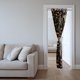 thumbnail image 4 of Bohemian Style Polyester Door Curtain with Plastic Ring Colorful Mushroom 2000x1000mm, 4 of 7