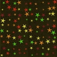 thumbnail image 1 of Ahgly Company Machine Washable Indoor Square Transitional Black Brown Area Rugs, 4' Square, 1 of 7