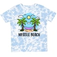 thumbnail image 3 of Inktastic Summer Vacation in Myrtle Beach Boys or Girls Toddler T-Shirt, 3 of 5